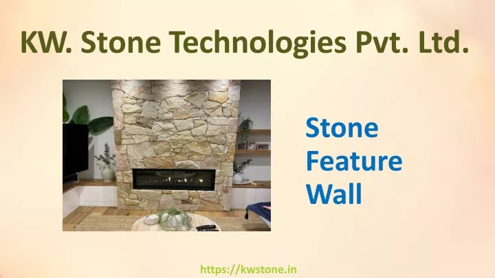 stone feature wall