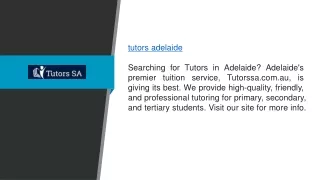 tutors adelaide searching for tutors in adelaide