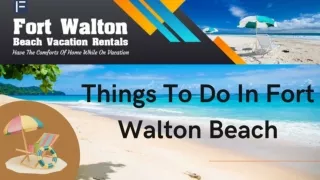 Things To Do In Fort Walton Beach