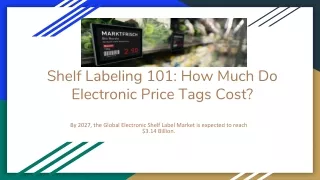 Shelf Labeling 101: How Much Do Electronic Price Tags Cost