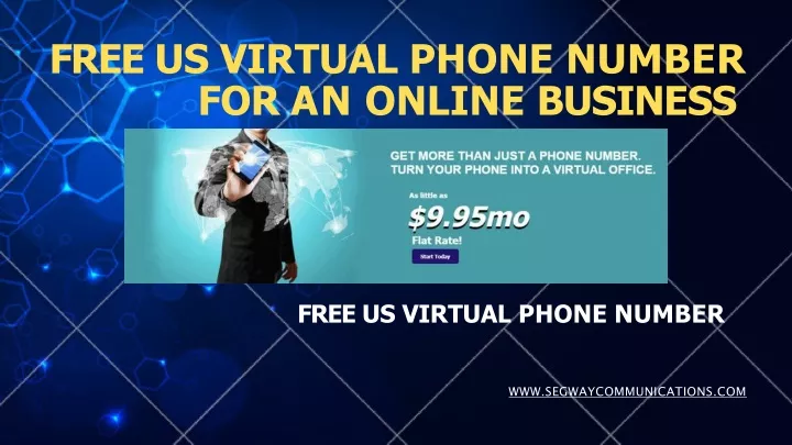 free us virtual phone number for an online business