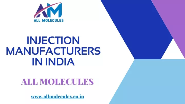 injection manufacturers in india