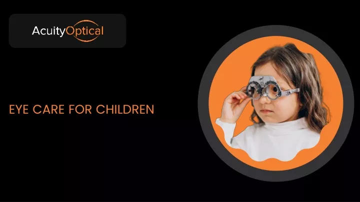 eye care for children