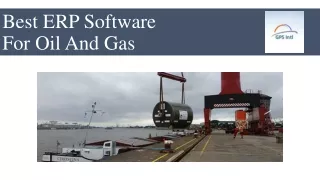 Best ERP Software For Oil And Gas