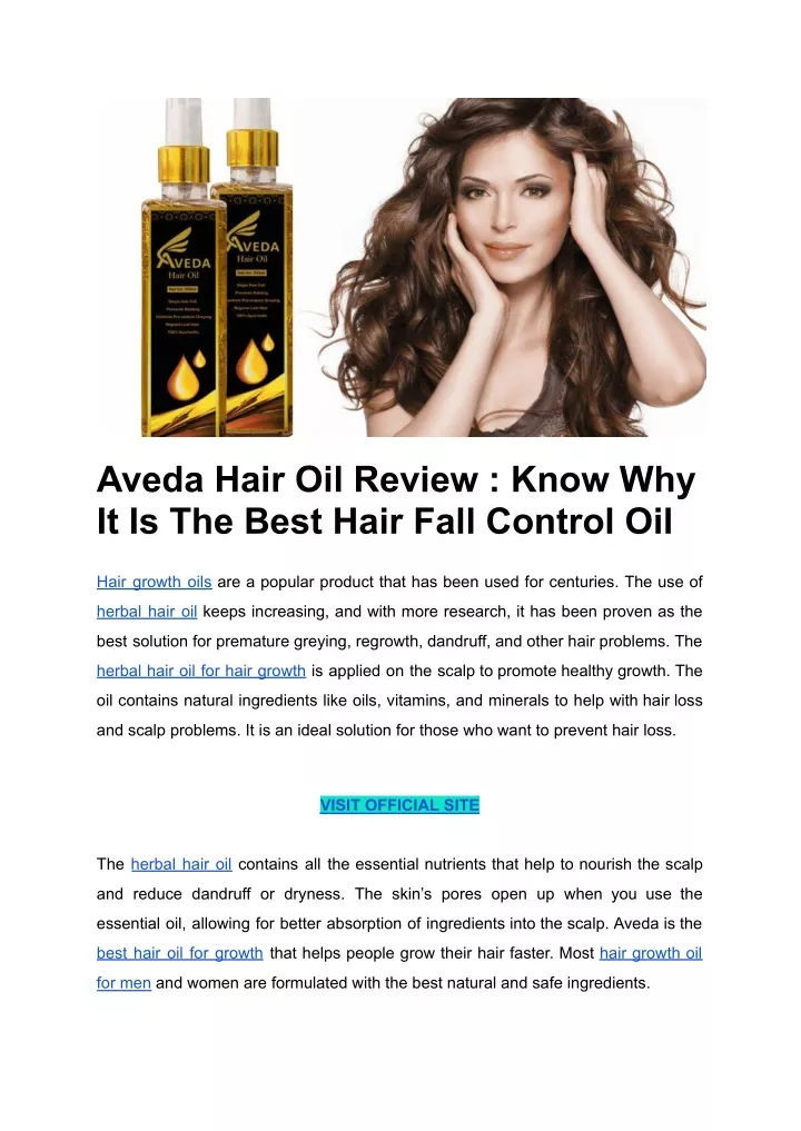 aveda hair oil review know why it is the best
