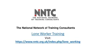 Comprehensive Lone Worker Training Guide