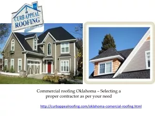 Commercial roofing Oklahoma – Selecting a proper contractor as per your need