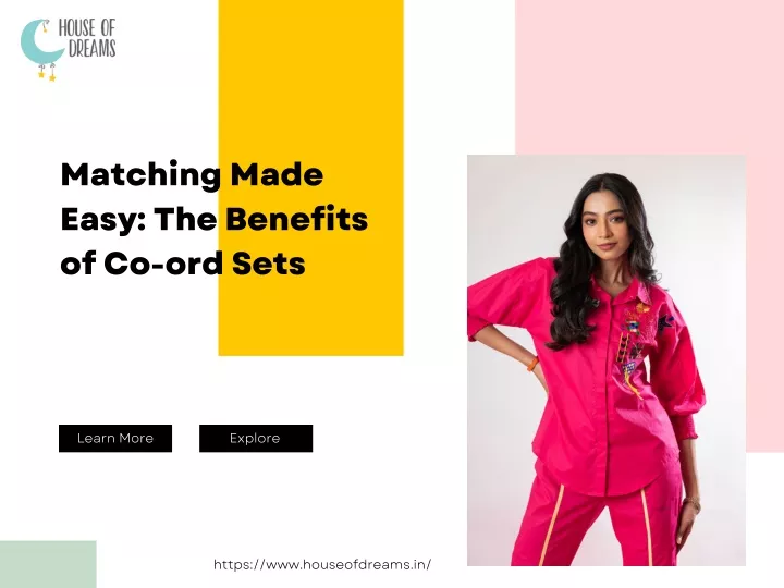 matching made easy the benefits of co ord sets