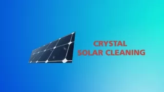 Cleaning Solar Panels Services in California