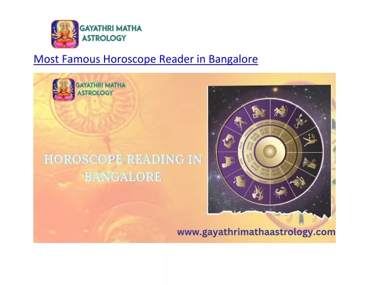most famous horoscope reader in bangalore