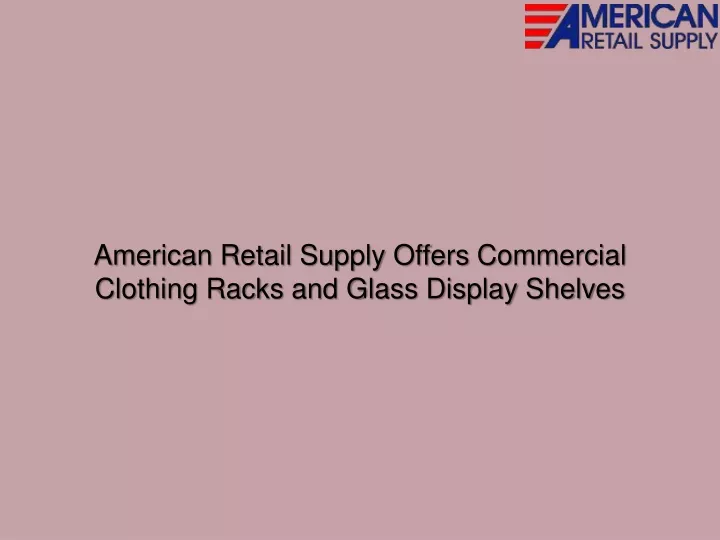 american retail supply offers commercial clothing