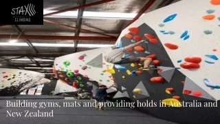 climbing wall construction