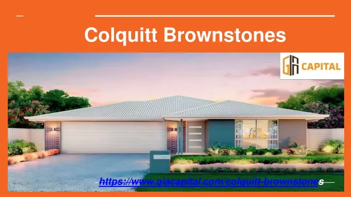colquitt brownstones