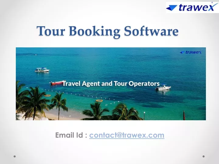 tour booking software