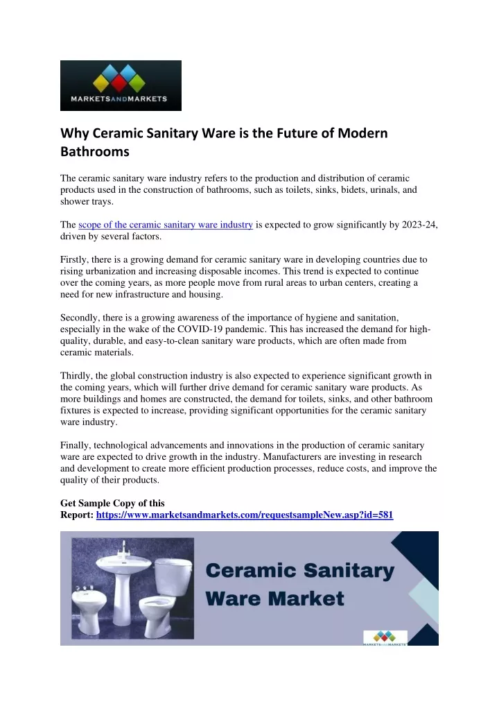 why ceramic sanitary ware is the future of modern