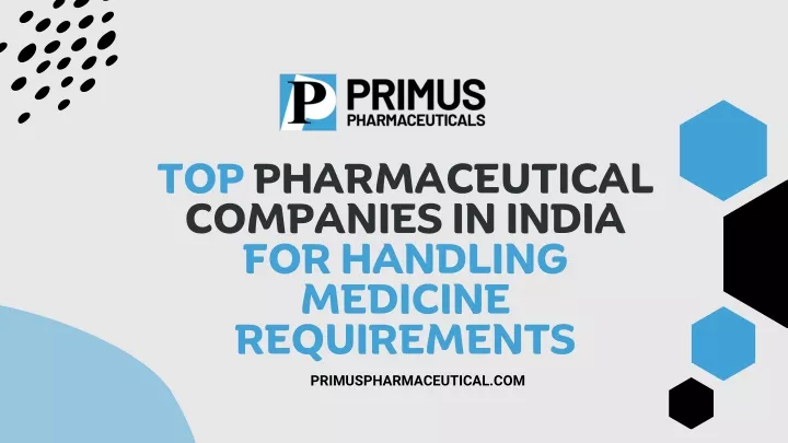 top pharmaceutical companies in india