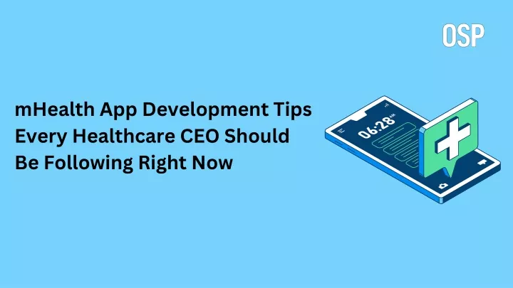 mhealth app development tips every healthcare