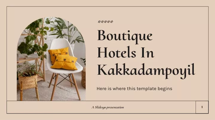 boutique hotels in kakkadampoyil