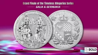 Germania Allegories Series Silver Rounds _ 2023 Galia & Germania