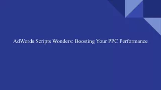 adwords scripts wonders boosting your