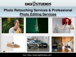 Professional Photo Editing Services- Digi5studios.com