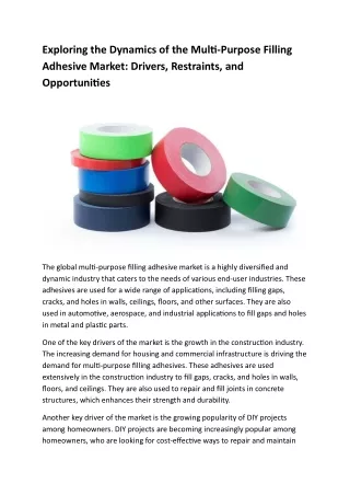 exploring the dynamics of the multi purpose