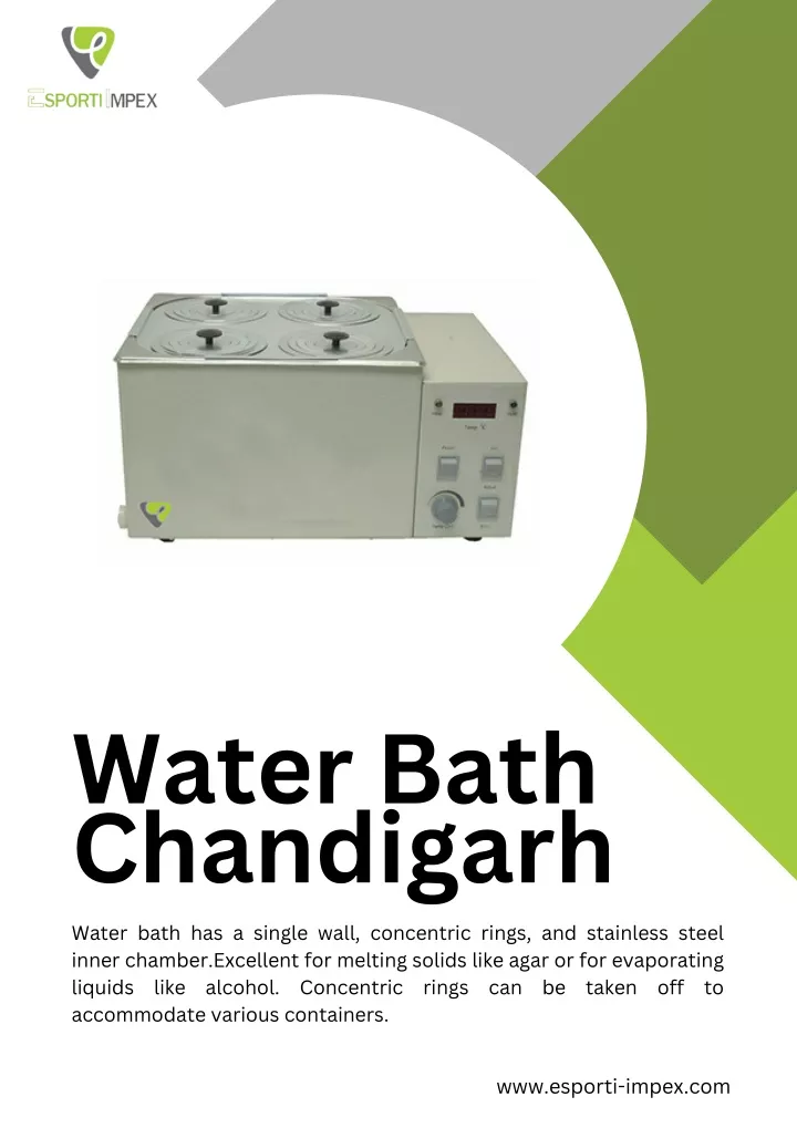 water bath chandigarh water bath has a single
