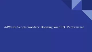 adwords scripts wonders boosting your