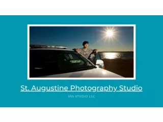 Capture Your Precious Moments with St. Augustine Photography Studio