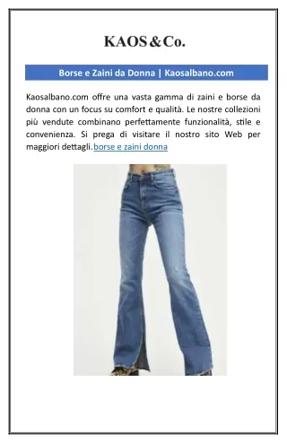 borse e zaini da donna kaosalbano com