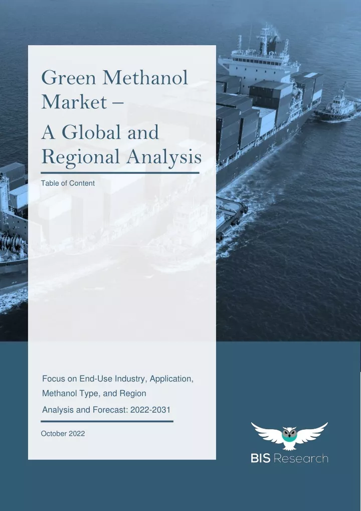 green methanol market a global and regional