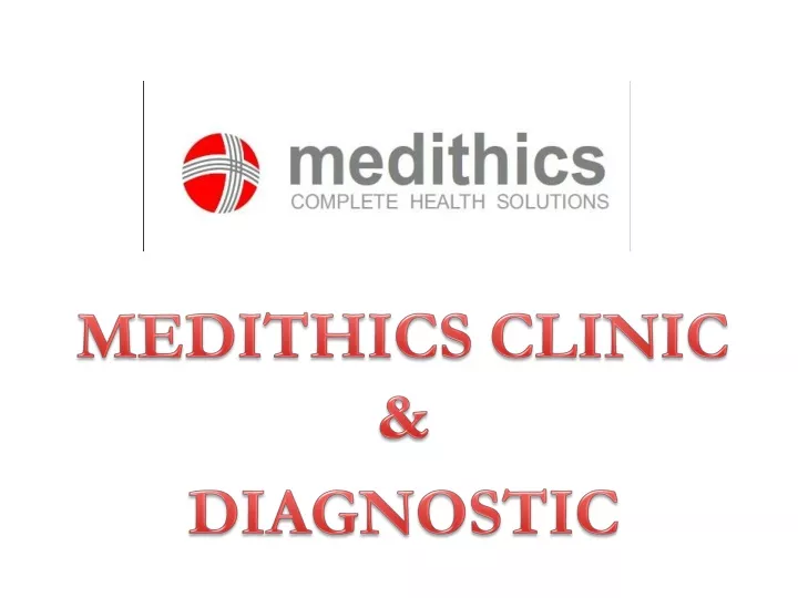 medithics clinic diagnostic