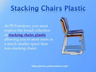 stacking chairs plastic
