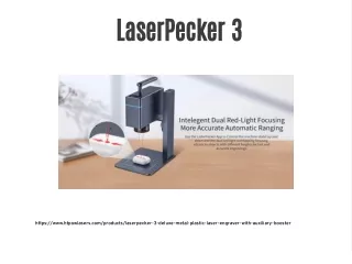LaserPecker 3: The World's Smallest Pulsed Fiber Laser