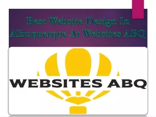 Best Website Design In Albuquerque At Websites ABQ
