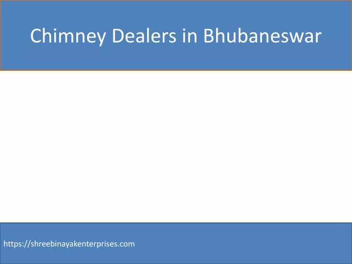 chimney dealers in bhubaneswar