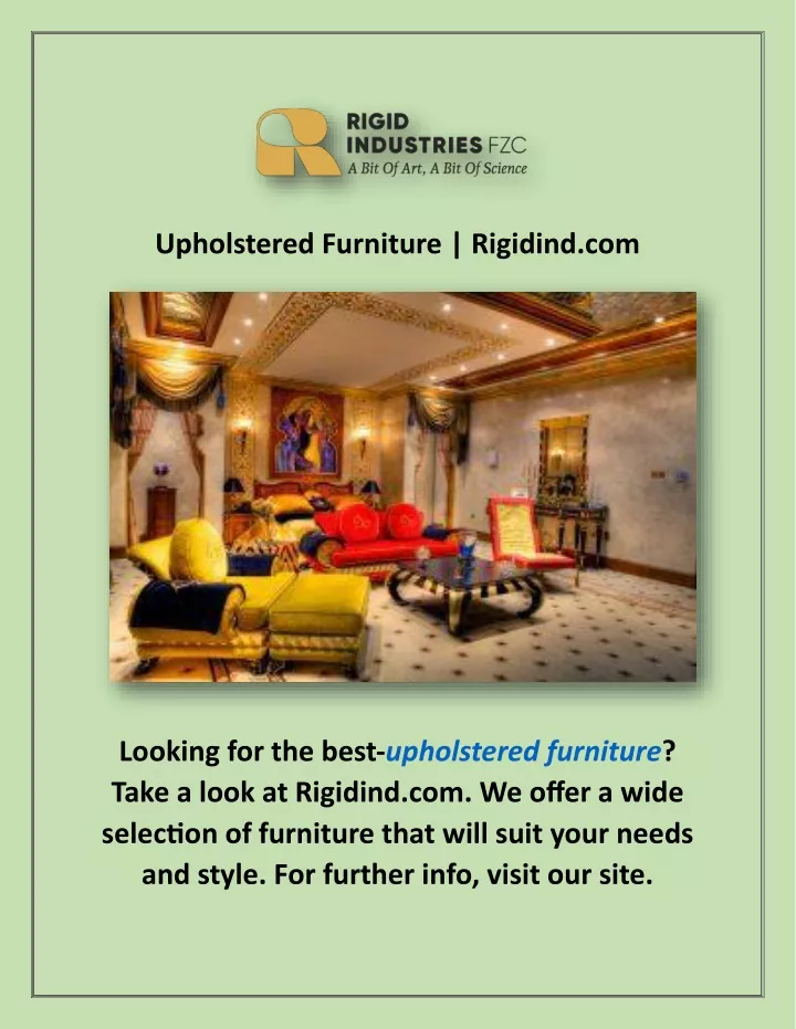 upholstered furniture rigidind com