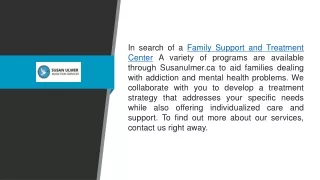 Family Support and Treatment Center Susanulmer.ca