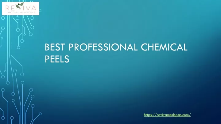 best professional chemical peels