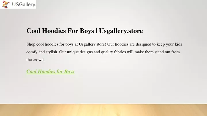 cool hoodies for boys usgallery store