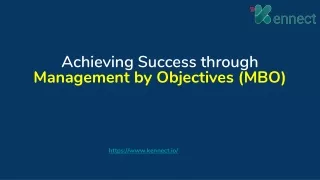 Maximizing Efficiency & Productivity with Management by Objectives (MBO)