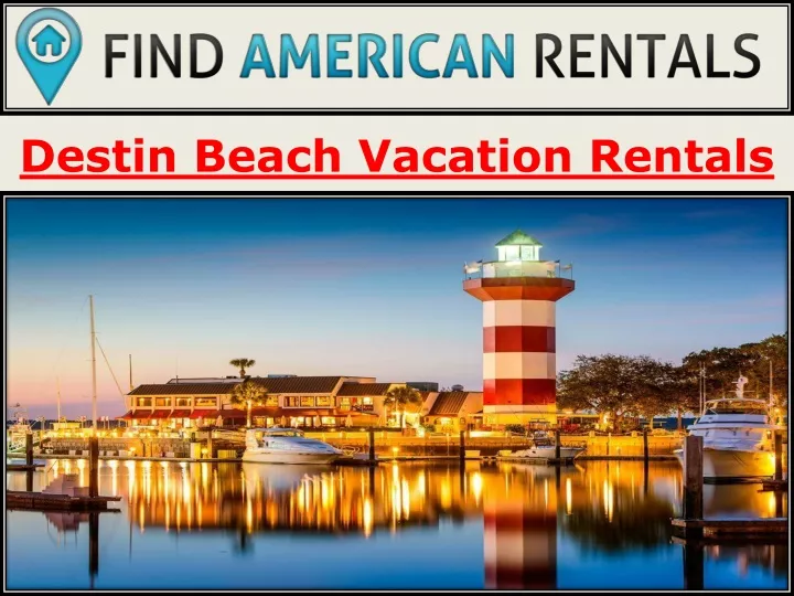 destin beach vacation rentals