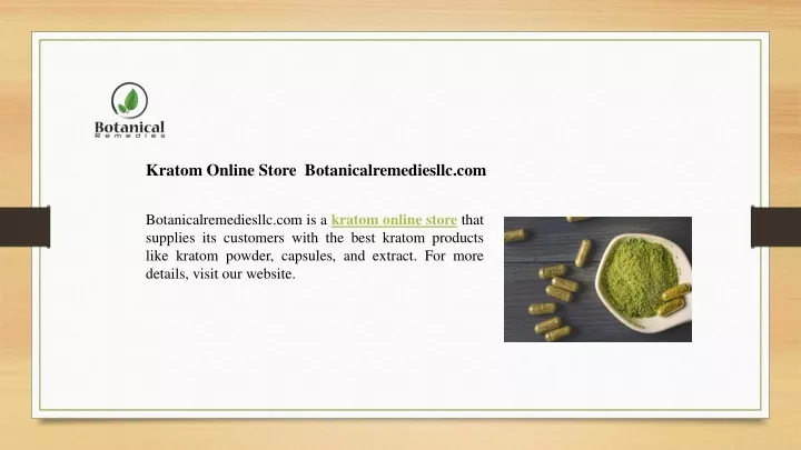 kratom online store botanicalremediesllc com