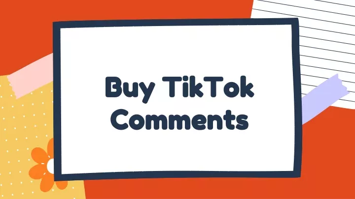 buy tiktok comments