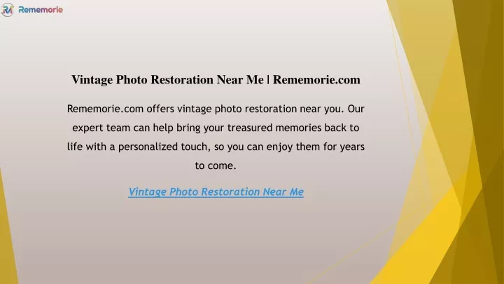 vintage photo restoration near me rememorie