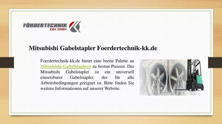 mitsubishi gabelstapler foerdertechnik kk de