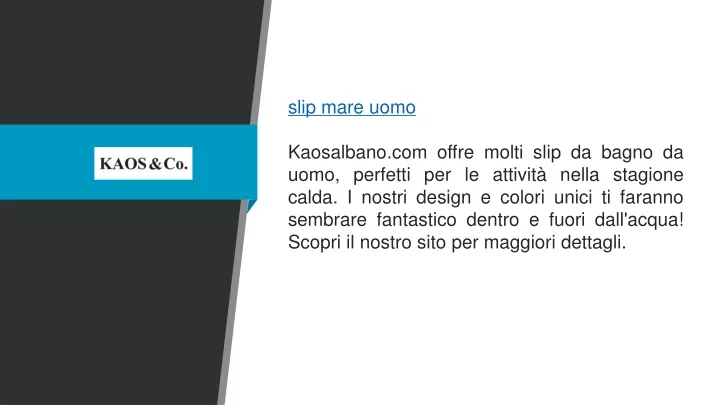 slip mare uomo kaosalbano com offre molti slip