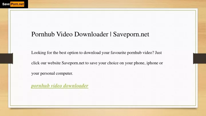 pornhub video downloader saveporn net looking