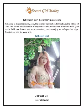 Kl Escort Girl | Escortgirlmalay.com