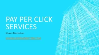 pay per click services